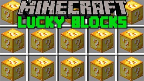 lucky block mod minecraft